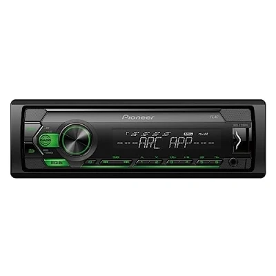 Image de Pioneer MVH S120UBG Autoradio 1 DIN avec Tuner RDS, éclairage Vert, USB, Compatible appareils Android
