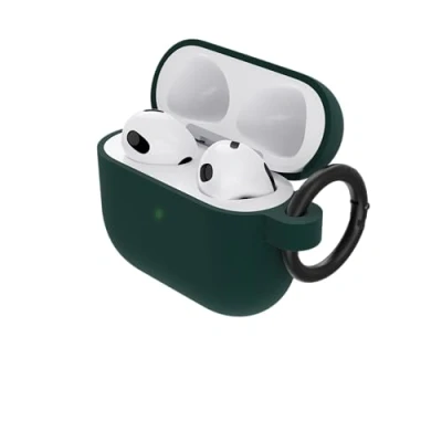 Image de OtterBox Coque Soft Touch pour AirPods Pro (1e gen / 2e gen) &amp; 2, de Protection Antichoc, Anti Chute, Ultra Mince, Rayures et éraflures Apple AirPods, Vert foncé