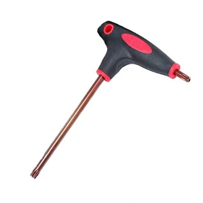 Image de Clé Torx T30 avec poignée en T à angle forme d&#039;étoile douille pour vis/boulons/raccords (lot de 1)