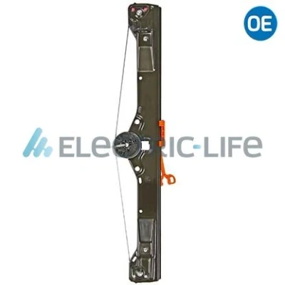Image de Jumasa Lève vitre avant gauche électrique sans moteur avec fonction confort ZR FT707 L FIAT: Grande Punto 3/5 portes, Evo portes