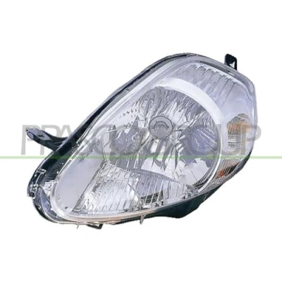 Image de PRASCO FT3424824 Phares gauche H4 jaune pour circulation à droite avec moteur électrique commande correcteur de site projecteur