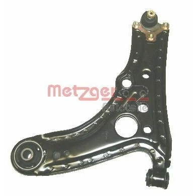Image de METZGER 58012401 Bras de suspension KIT + avec rotule suspension, support en caoutchouc Essieu avant gauche barre oscillant transversal