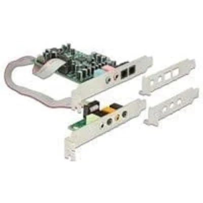 Image de DeLOCK 89640 carte sons Interne 7.1 canaux PCI E Neuf