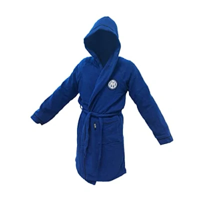 Image de Inter hermet F.C Peignoir en microfibre Logo neuf 100% coton Taille L Enveloppe gain de place Produit officiel