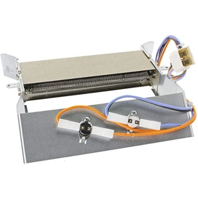 Image de Spares2go Résistance de chauffage + thermostats pour sèche linge Indesit IDC75SUK IDC75UK IDC75 (2300 W)