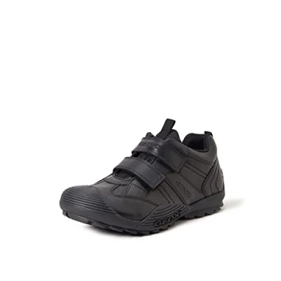 Image de Geox Garçon Jr Savage A Chaussures, Black, 32 EU