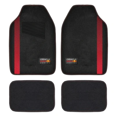 Image de Red Bull Oracle Jeu de Tapis Voiture Universel Set 4 pièces Noir/Rouge
