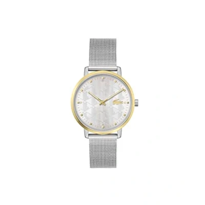 Image de Lacoste 2H, SS CASE AND GP IP BEZEL, Silverwhite DIAL WITH DETAILS, Montre silvercoloured, Femme, Taille: One Size, Silver coloured