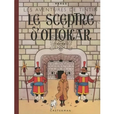 Image de Le Sceptre d&#039;Ottokar Grand format, fac similé de l&#039;édition 1942 en noir et blanc (BD)