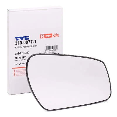 Image de TYC 310 0077 1 Miroir De Rétroviseur droit FORD: C Max, FIESTA 5, Focus 2