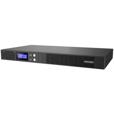 Image de PowerWalker VI 750 R1U Onduleur (rack montable) AC 165 290 V 450 Watt VA 9 Ah RS 232, USB connecteurs de sortie : 4 1U 19&quot;