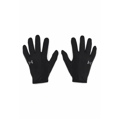 Image de Under Armour FULL Finger Storm RUN Liner Gants black, Homme, Taille: Large, Black