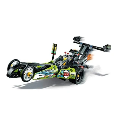 Image de LEGO 42103 Technic Le Dragster, Voiture de Course, Véhicule 2 en 1, Jouet Construction pour Garçon et Fille 7 Ans +
