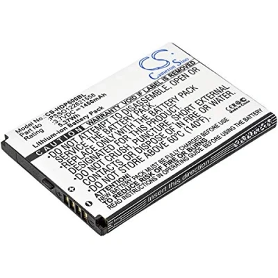 Image de TECHTEK Batteries Compatible avec [Handheld] 6000, 6000LU1, Dolphin 6000 remplace PSSO122621558