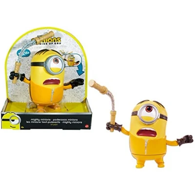 Image de MINIONS Figurine Stuart Kung Fu Interactive articulée et sonore de 20 cm, Jouet pour Enfant, GMF22, Multicolore