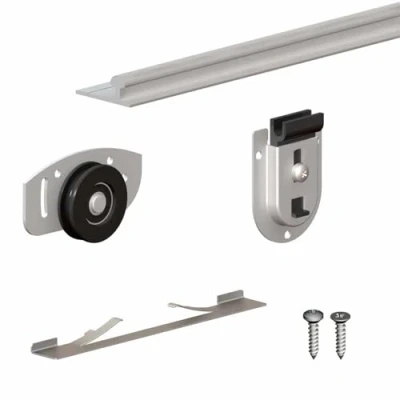 Image de Système coulissant SLID&#039;UP 130 pour 2 portes de placard rail 1,2 m 70 kg