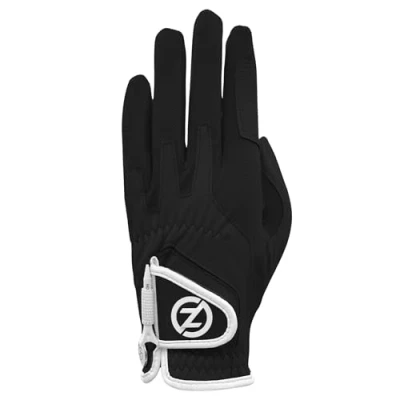 Image de Zero Friction ProsourceFit Cabretta Elite Gant de Golf pour Femme Main Gauche Taille Unique Noir
