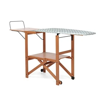 Image de Foppapedretti Table à Repasser Pliante Noyer