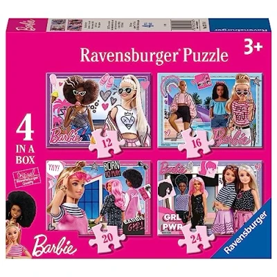 Image de Ravensburger Puzzle 2D Barbie, 3174, Multicolore