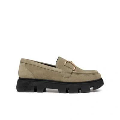 Image de Geox Vilde Mocassins, Femme, Taille: 38, Musk Cuir