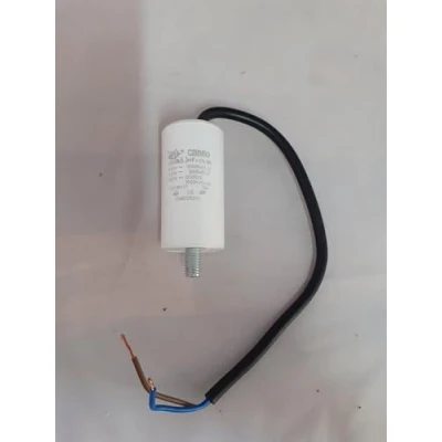 Image de Condensateur 6,3 μF CBB60, 450 volts avec câble