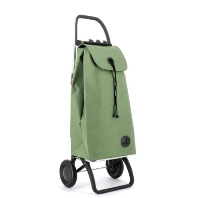 Image de Chariot de Course Rolser I Max Tweed 2 Roues Pliante Vert