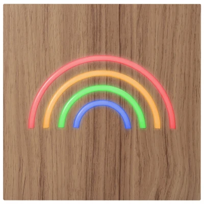 Image de Enceinte ColorLight Néon avec Charge Induction Taille L
