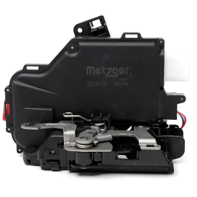 Image de METZGER 2314172 Serrure De Porte sans double verrouillage, avec sécurité enfant à commande manuelle arrière droite VOLKSWAGEN: Golf 5, Touareg I