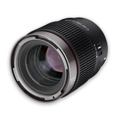 Image de Samyang V AF 100 mm T2,3 FE pour Sony E, Objectif vidéo, de Mise au Point Automatique, Cine 8K, commutateur personnalisé et Bouton