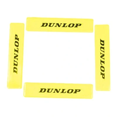 Image de Dunlop 622224 Training Throw Down Court Lines 12 Pieces Adulte Unisexe, Jaune, Taille Unique