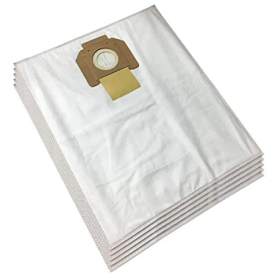 Image de MohMus 5 Microfibre Premium Sacs Aspirateur pour Nilfisk Alto Attix 8 Gallon AS/E, Centix 60, IVB3, IVB30, Buddy 15