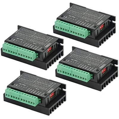 Image de TB6600 Lot de 4 pilotes moteur pas à A 9 V 42 42/57/86 type 2 phases pour imprimante 3D/CNC
