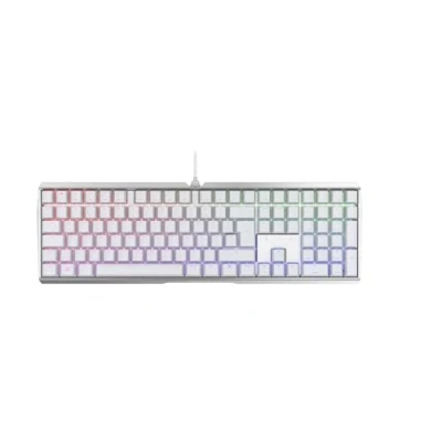 Image de CHERRY MX BOARD 3.0 S, Clavier filaire de gaming avec rétro éclairage RGB, Disposition allemande (QWERTZ), BLACK Switches, Blanc