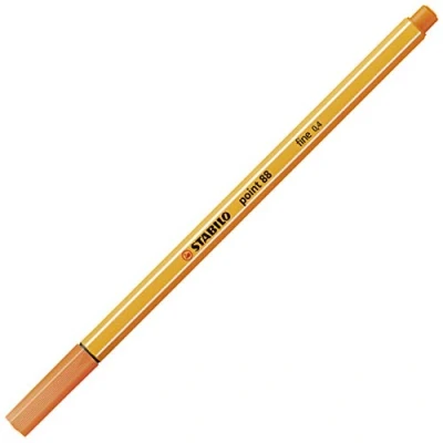 Image de stylo feutre pointe fine STABILO point 88 1 vermillon clair