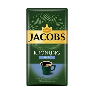 Image de Jacobs Krönung Onctueux, Café torréfié moulu, Filtre, 500 g