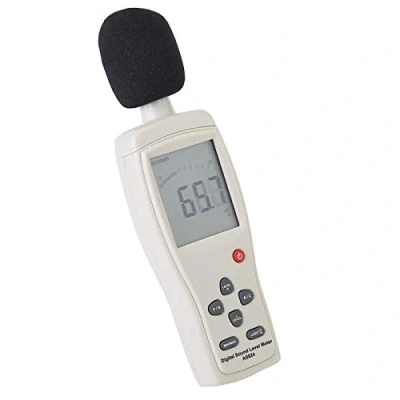 Image de AS824 Sonomètre Numérique Testeur de Mesure Bruit Précision 0dB 130dB
