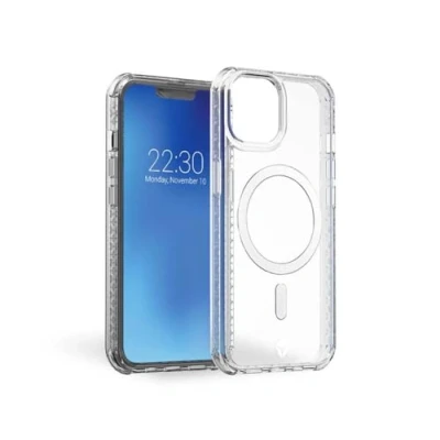 Image de Coque Renforcée iPhone 14 AIR Compatible MagSafe Transparente Garantie à vie Force Case Neuf
