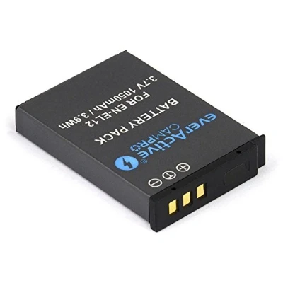 Image de Batterie rechargeable EverActive Nikon EN EL12 1050 mAh Lithium Ion