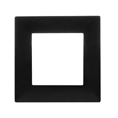 Image de cadre de finition 1 x noir Niloe Step encastré