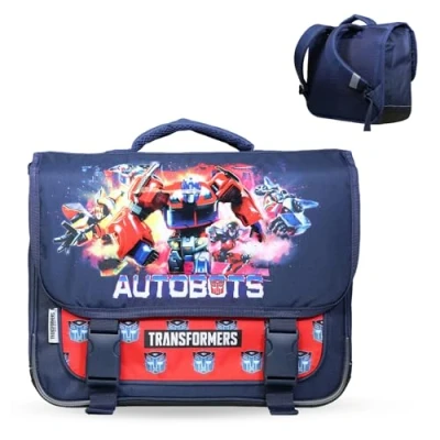 Image de Bagtrotter Cartable 38 cm Hasbro Transformers Bleu