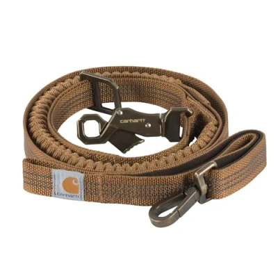 Image de Carhartt Laisse Unisexe Absorbant Les Chocs, Brown, 1,8 m x 2,5 cm