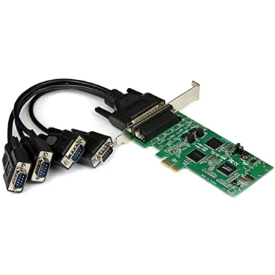 Image de StarTech.com Carte PCI Express série 4 ports 2x RS232 et RS422 / RS485 (PEX4S232485)