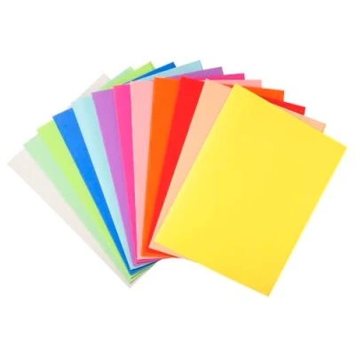 Image de Exacompta Réf. 410000E Paquet de 100 chemises rigides Forever® 220 g/m2 100% recyclées et certifiées Ange Bleu dimensions 24 x 32 cm pour format A4 10 couleurs assorties