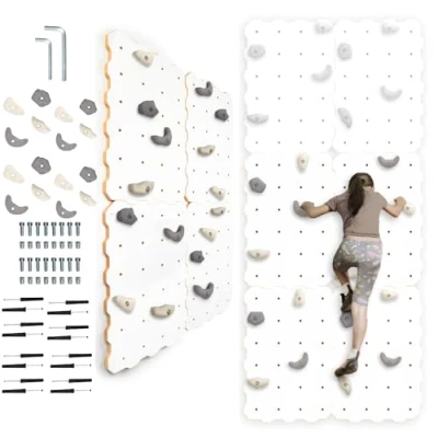 Image de MAMOI® Mur Escalade pour Enfant, Module d&#039;escalade Interieur Bebe, descalade et sans Prise, Planche à partir de