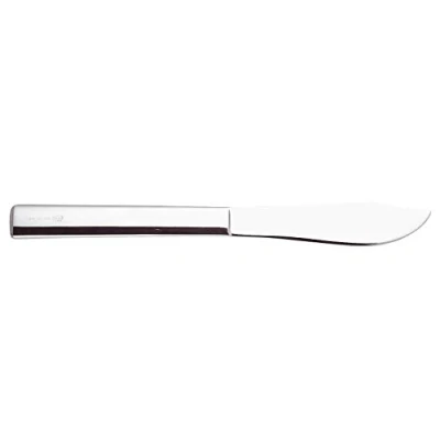 Image de Alessi JH01/18 Rundes Modell Ensemble de 6 couteaux à poisson en acier inoxydable 18/10, Argenté