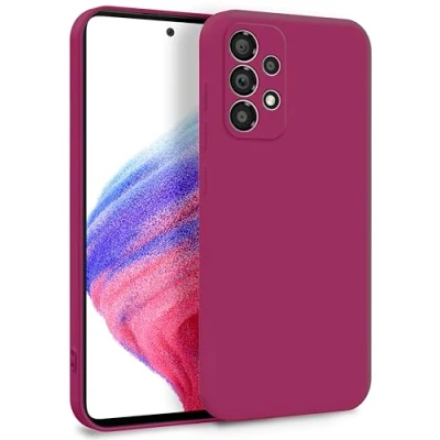 Image de MyGadget Coque pour Samsung Galaxy A53 5G Case Protection Rigide Anti Choc avec Doublure Microfibre Bordeaux