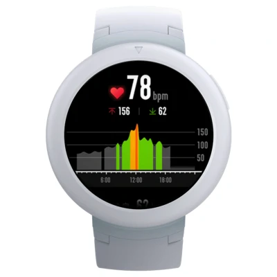 Image de Amazfit Verge lite 3,3 cm (1.3 ) AMOLED Numérique 360 x pixels Écran tactile Blanc GPS (satellite) Neuf