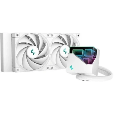 Image de DeepCool LT520 WH Processeur Refroidisseur de liquide tout en un 12 cm Blanc 1 pièce(s) Neuf