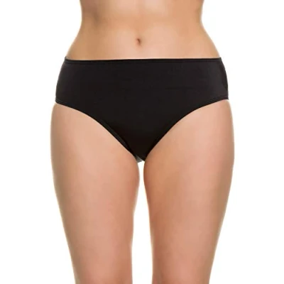 Image de Ulla Popken Femme Bikinislip, Groã Grã¶ã en Bas De Maillot, Noir (Noir 10), 54 EU