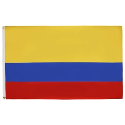 Image de Drapeau Colombie 150x90cm colombien 90 x 150 cm Polyester léger AZ FLAG